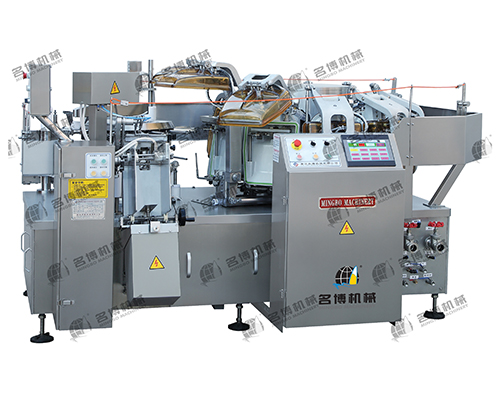 全自動旋轉式給袋式真空包裝機